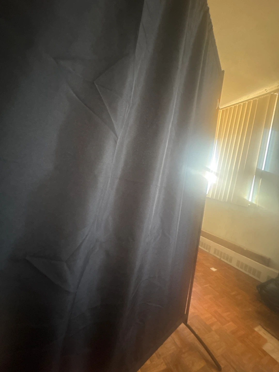 Black Backdrop Stand/Room divider