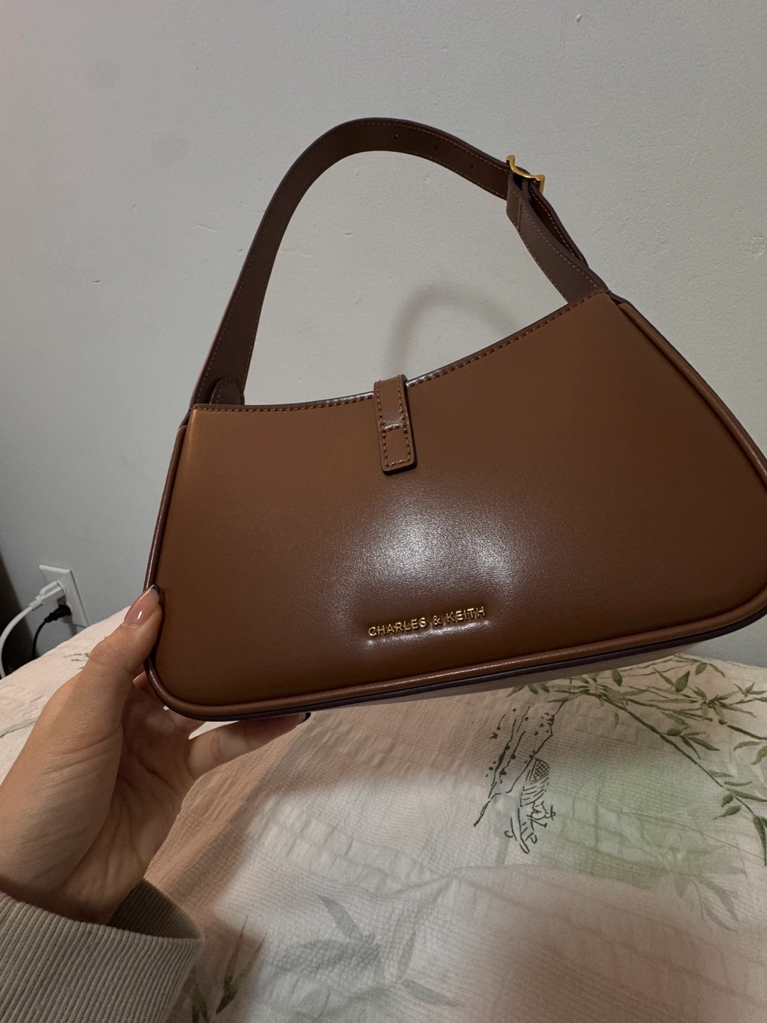 Charles & Keith Brown Shoulder Bag - photo 4