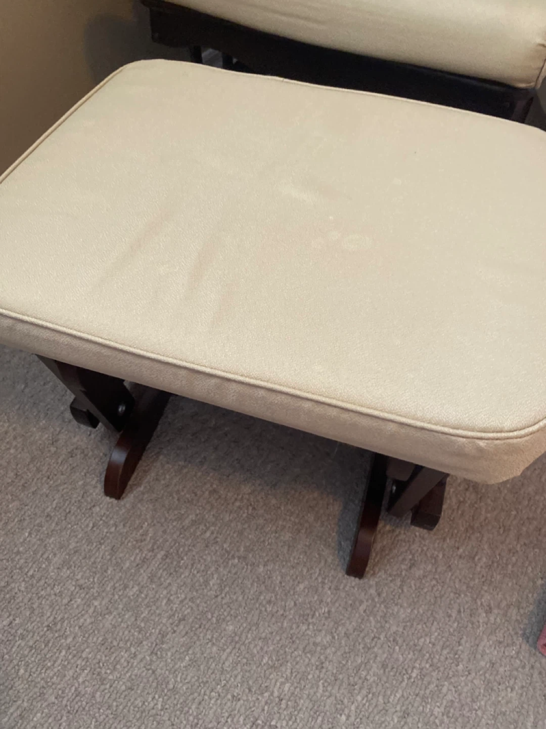 Nursery Rocking Chair and ottoman - photo 5
