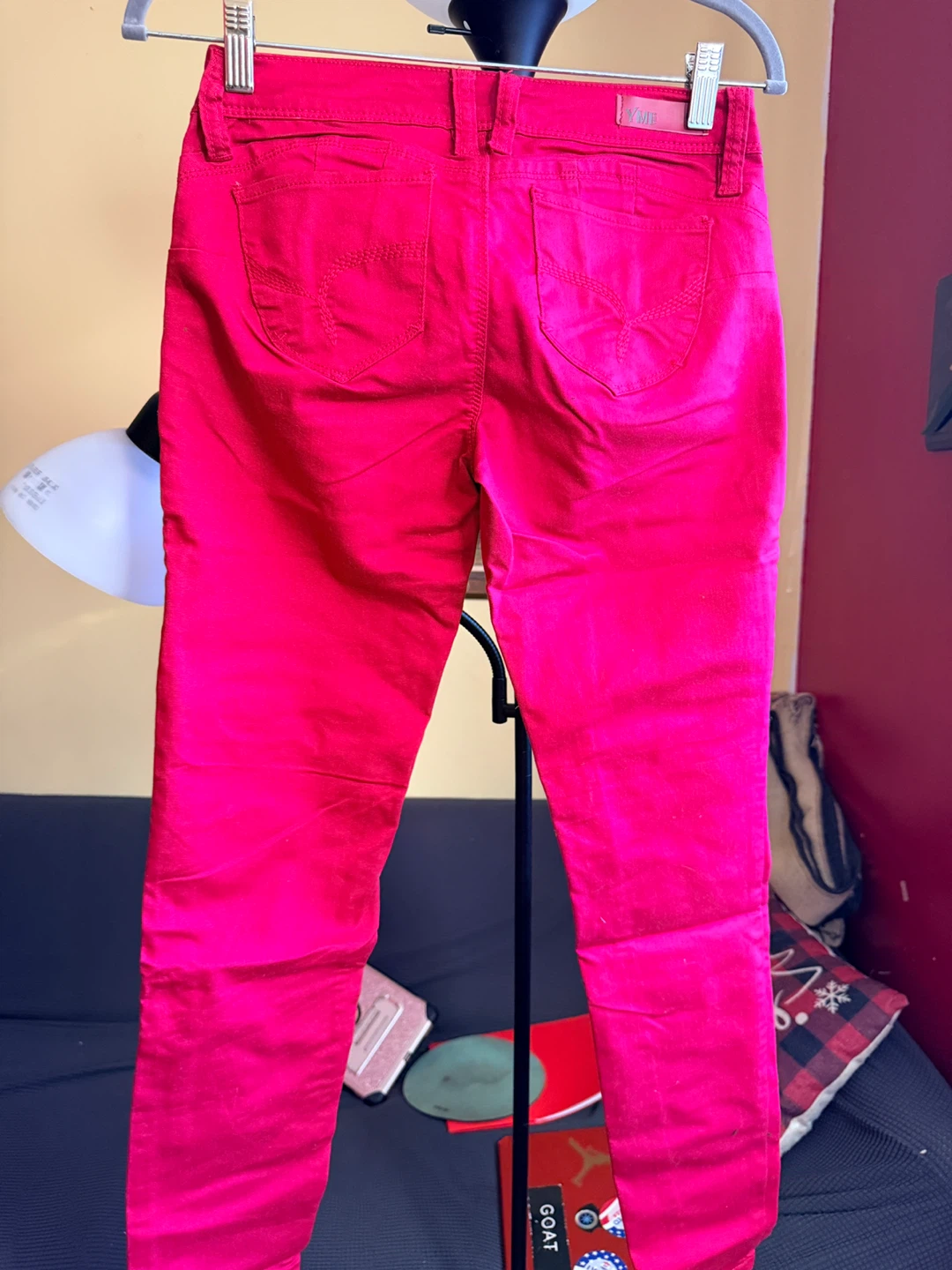 YMI Jeans Women's Size 5 Red Skinny Pants - photo 3