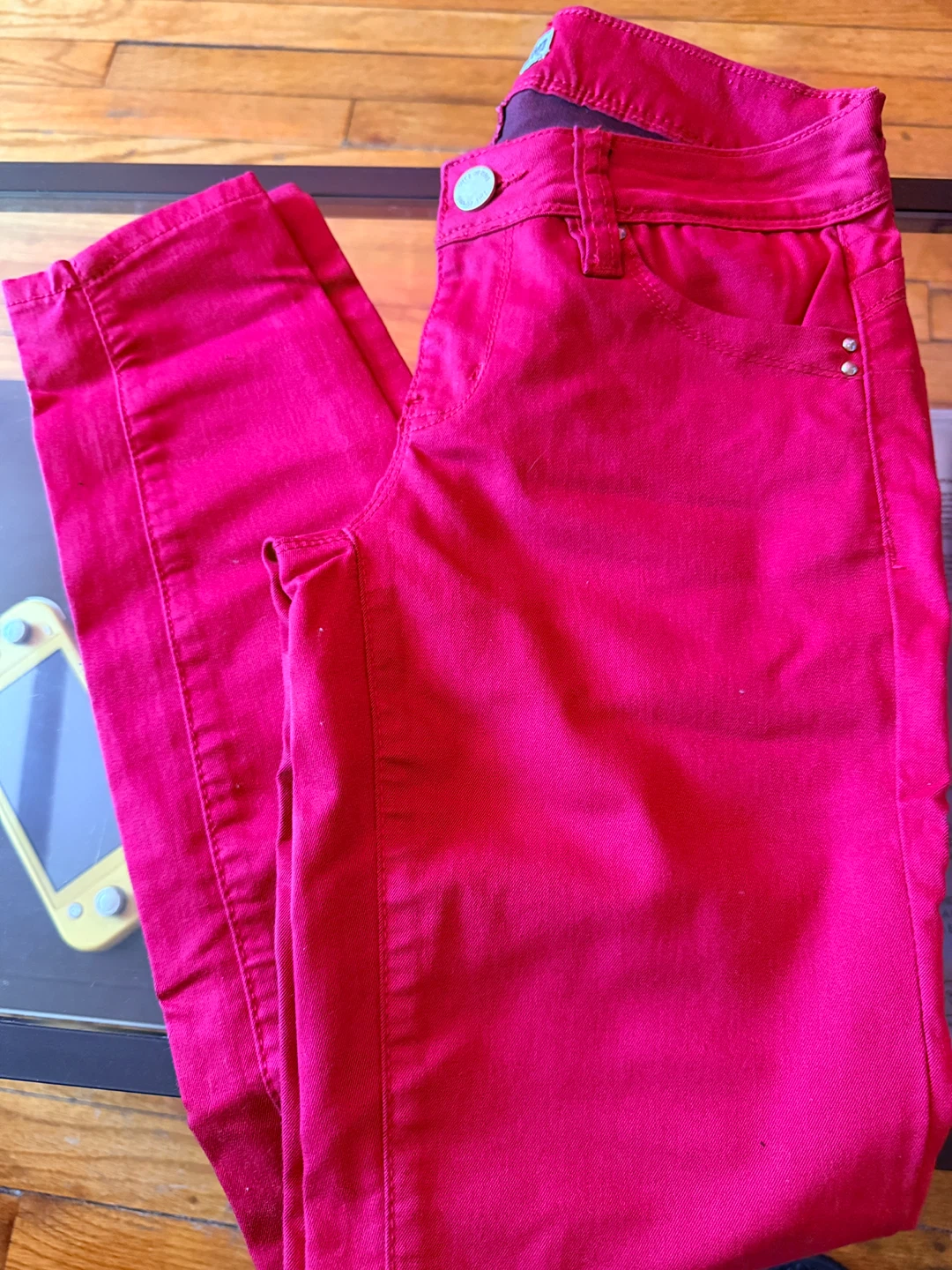 YMI Jeans Women's Size 5 Red Skinny Pants - photo 4