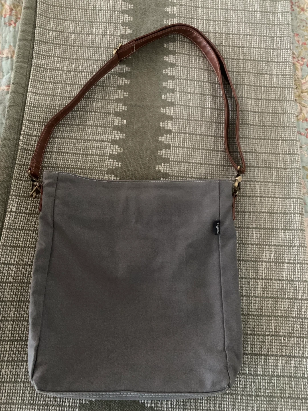Maika Grey Canvas Bag
