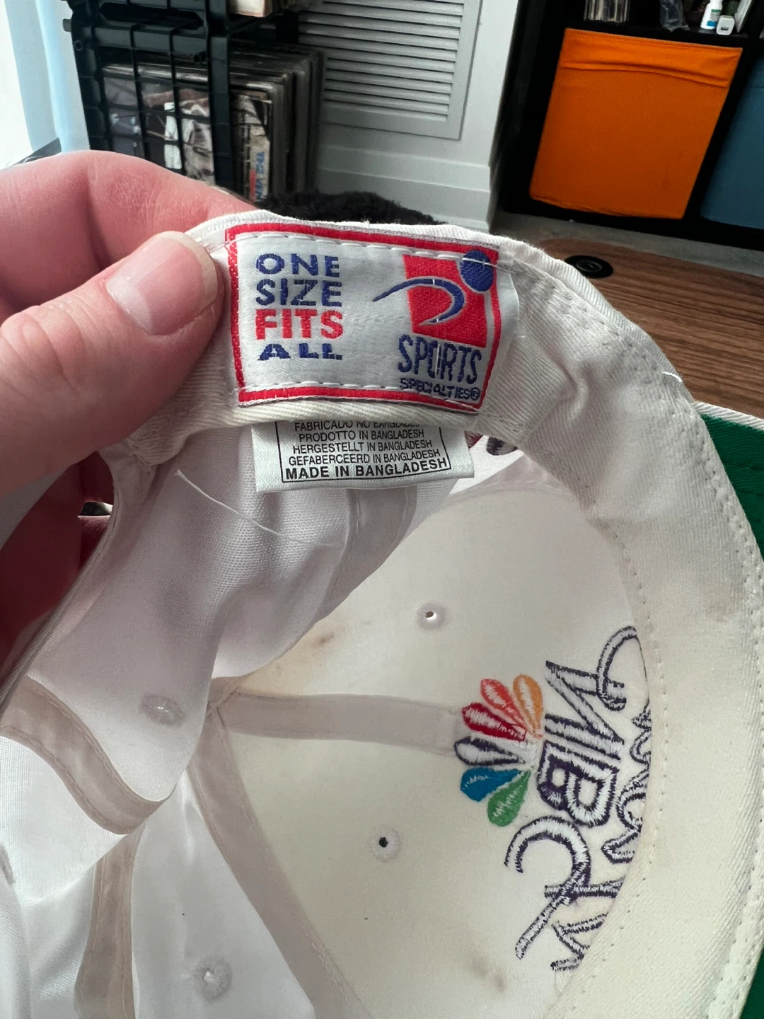 NBC Sports White Adjustable Cap - 1998 US Open - photo 2