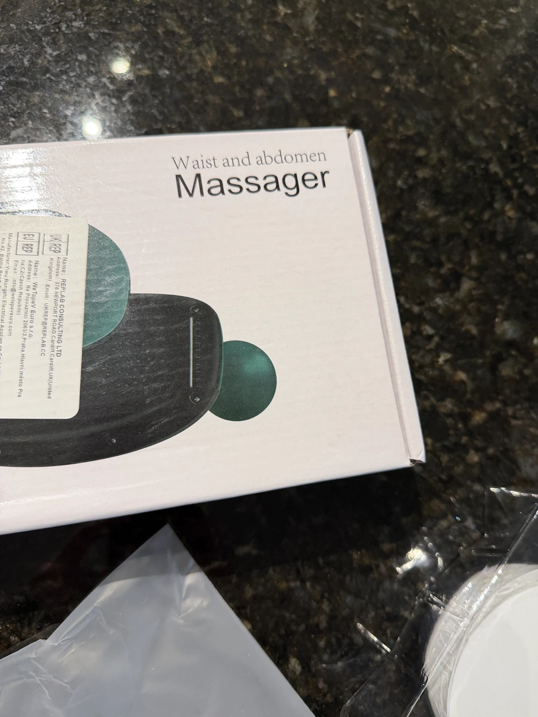 Waist and Abdomen Massager with Accessories