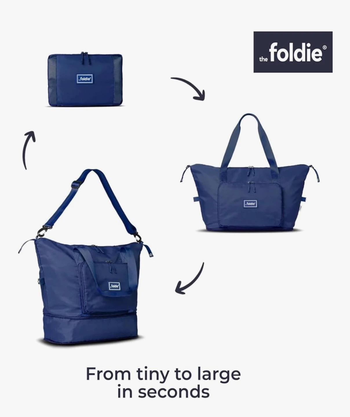 The Foldie® Travel Bag - Teal - photo 3