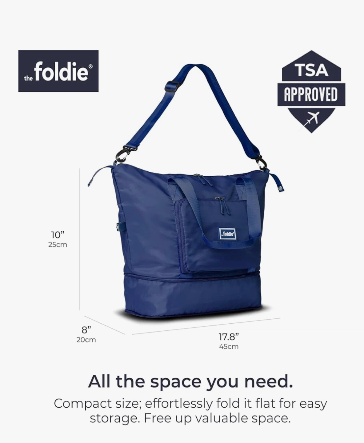 The Foldie® Travel Bag - Teal - photo 4