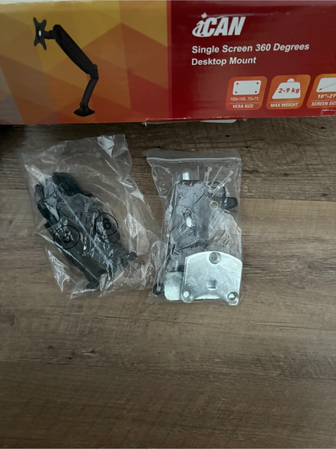iCAN 10"-27" Single Screen 360 Degrees Desktop Mount - photo 3
