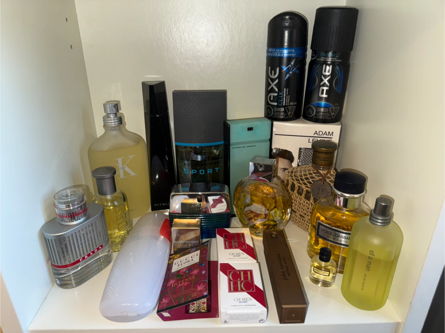Assorted Men's Fragrances and Body Sprays