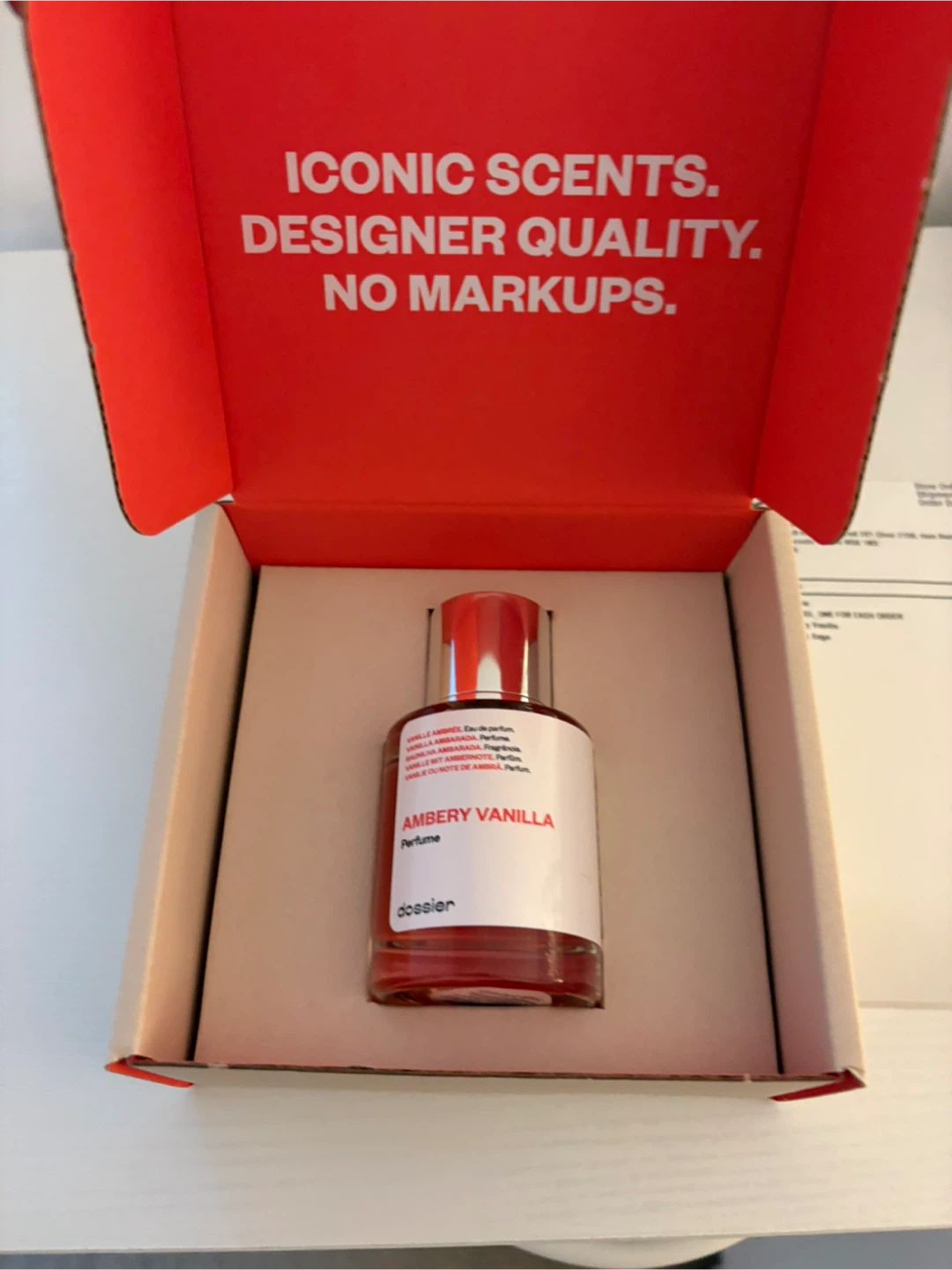 Dossier Ambery Vanilla Perfume - photo 2