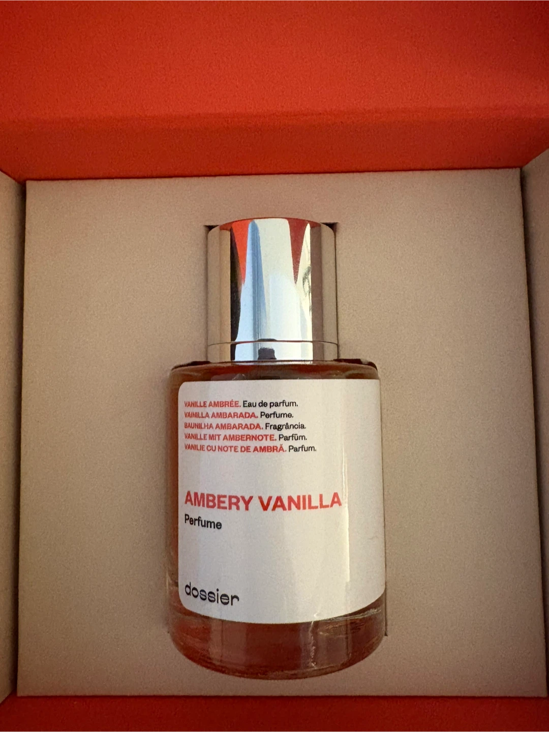 Dossier Ambery Vanilla Perfume