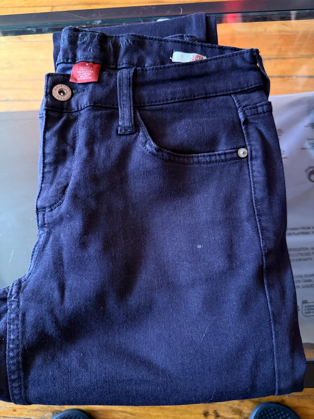 Arizona Jean Co. Super Skinny Cargo Pants Size 5 - photo 4