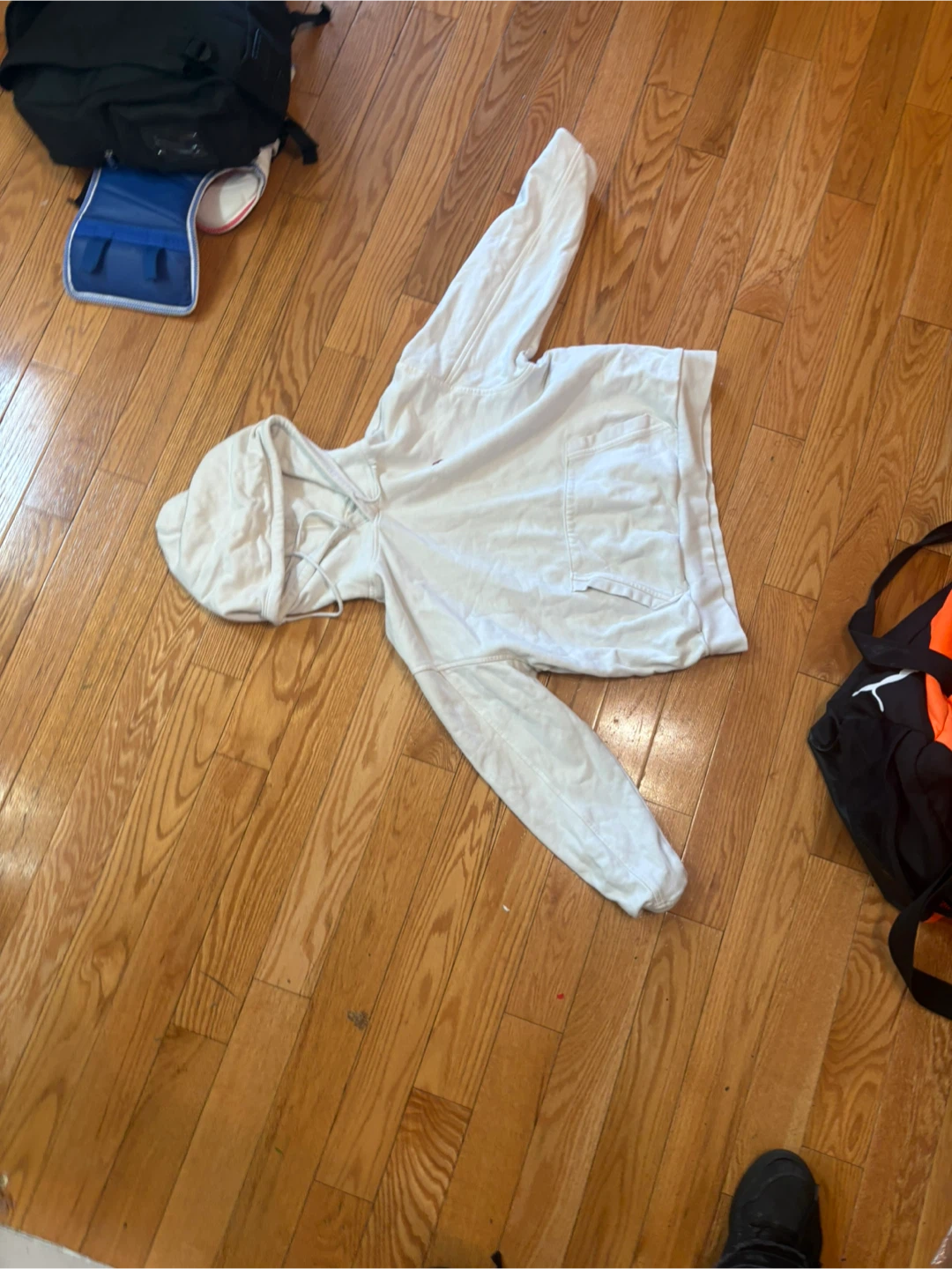 Cream Colored Hooded Jacket - photo 2