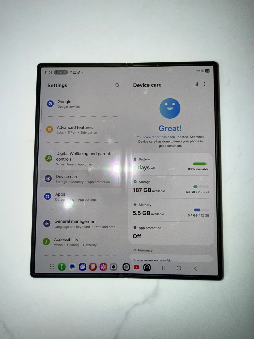 ‼️VERY RARE DUAL PHYSICAL SIM‼️ SAMSUNG GALAXY Z FOLD 6 256GB - photo 5