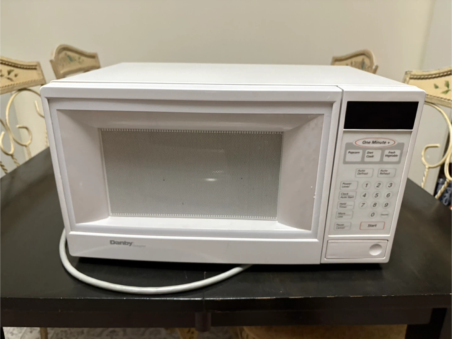 Danby White Microwave