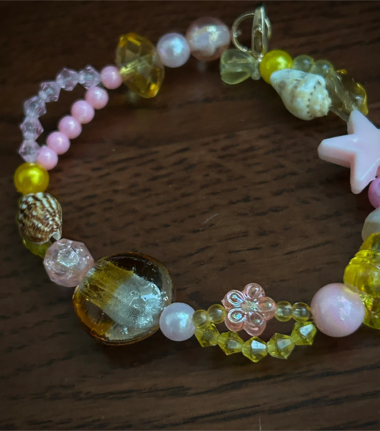 Pink & Yellow Bracelet - Customs Available! 🌟💖 - photo 2