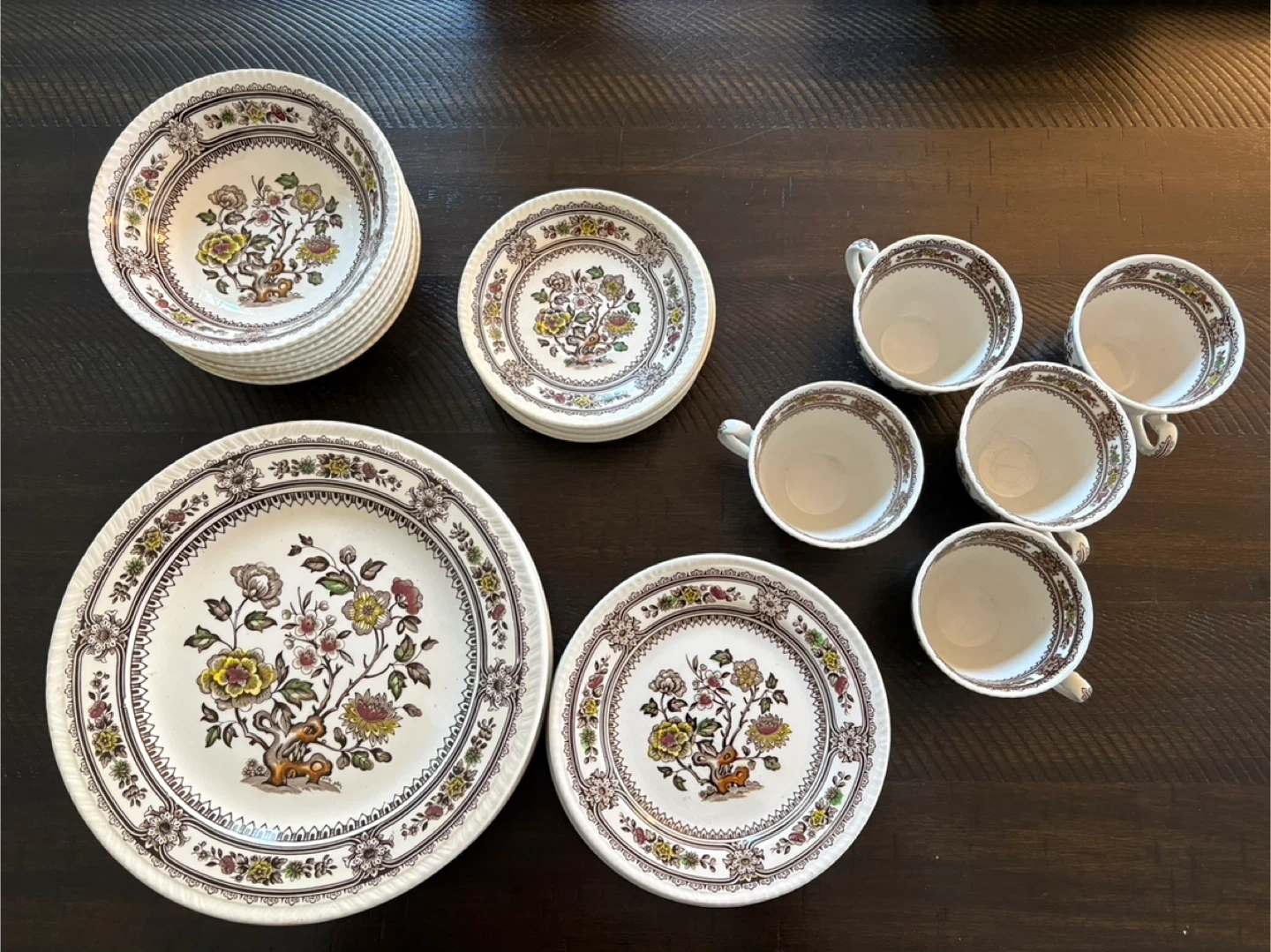 Wood & Sons Dorset Floral Dinnerware Set