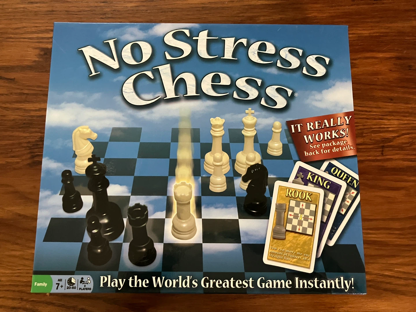 No Stress Chess board game