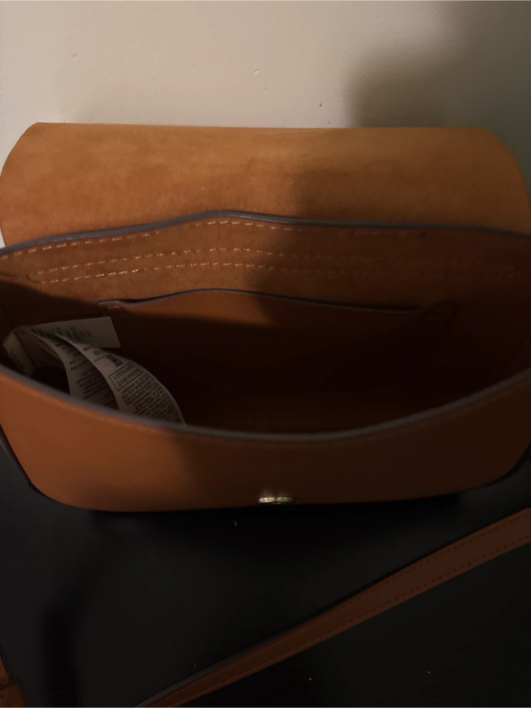 Brown Leather Crossbody Bag - photo 3