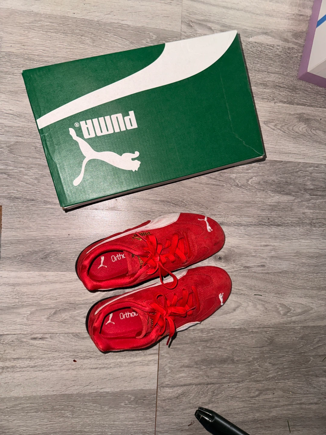 Puma Red Speedcat OG' Sparco Shoes - Size 6 - photo 2