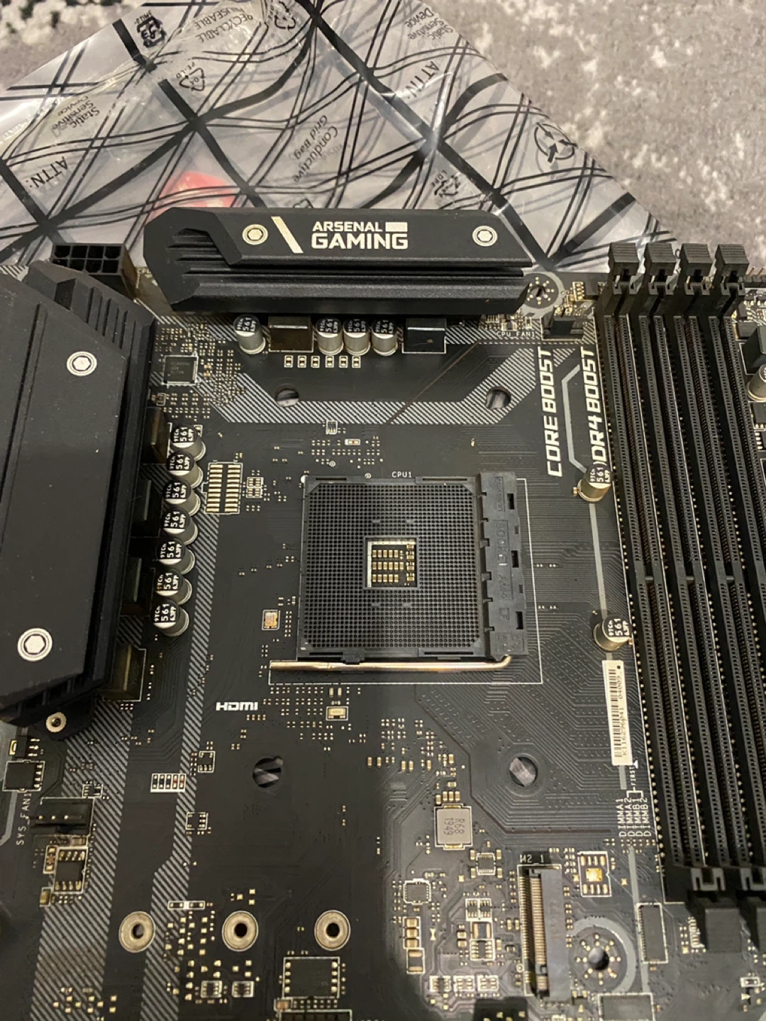 MSI B450 TOMAHAWK MAX Motherboard AM4 DDR4 - photo 2