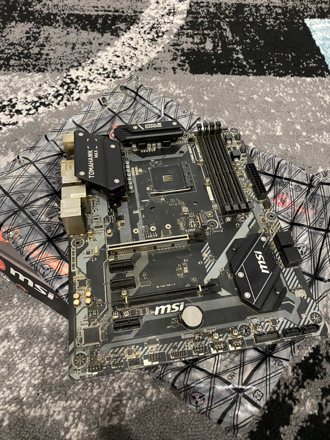 MSI B450 TOMAHAWK MAX Motherboard AM4 DDR4