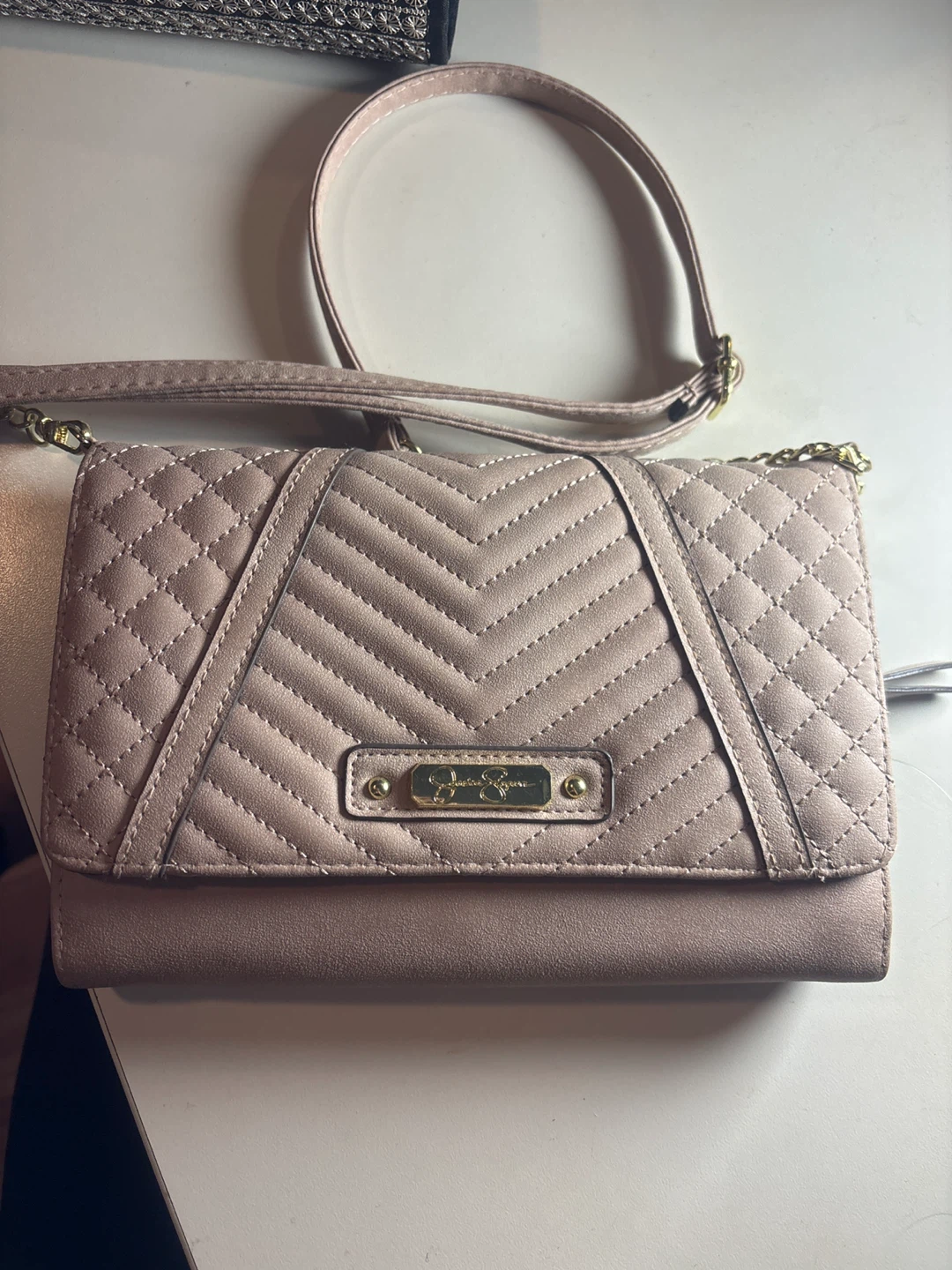 Jessica Simpson Quilted Wallet/Clutch