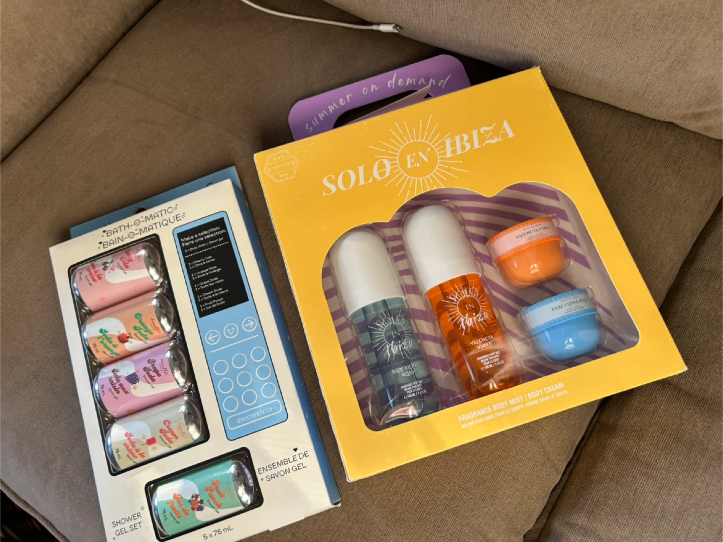 Solo en Ibiza Fragrance Body Mist & Body Cream Set - photo 3