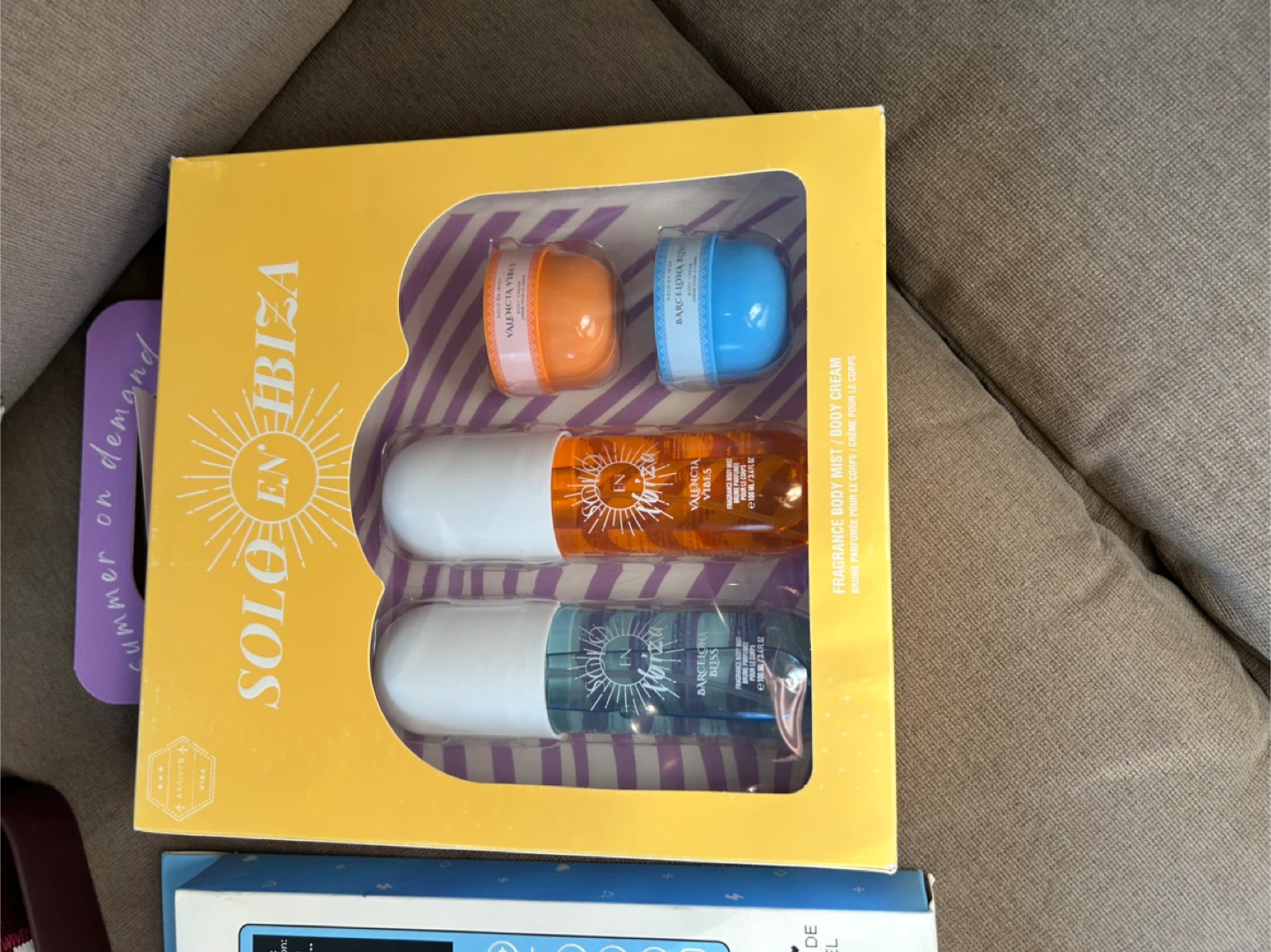 Solo en Ibiza Fragrance Body Mist & Body Cream Set - photo 2