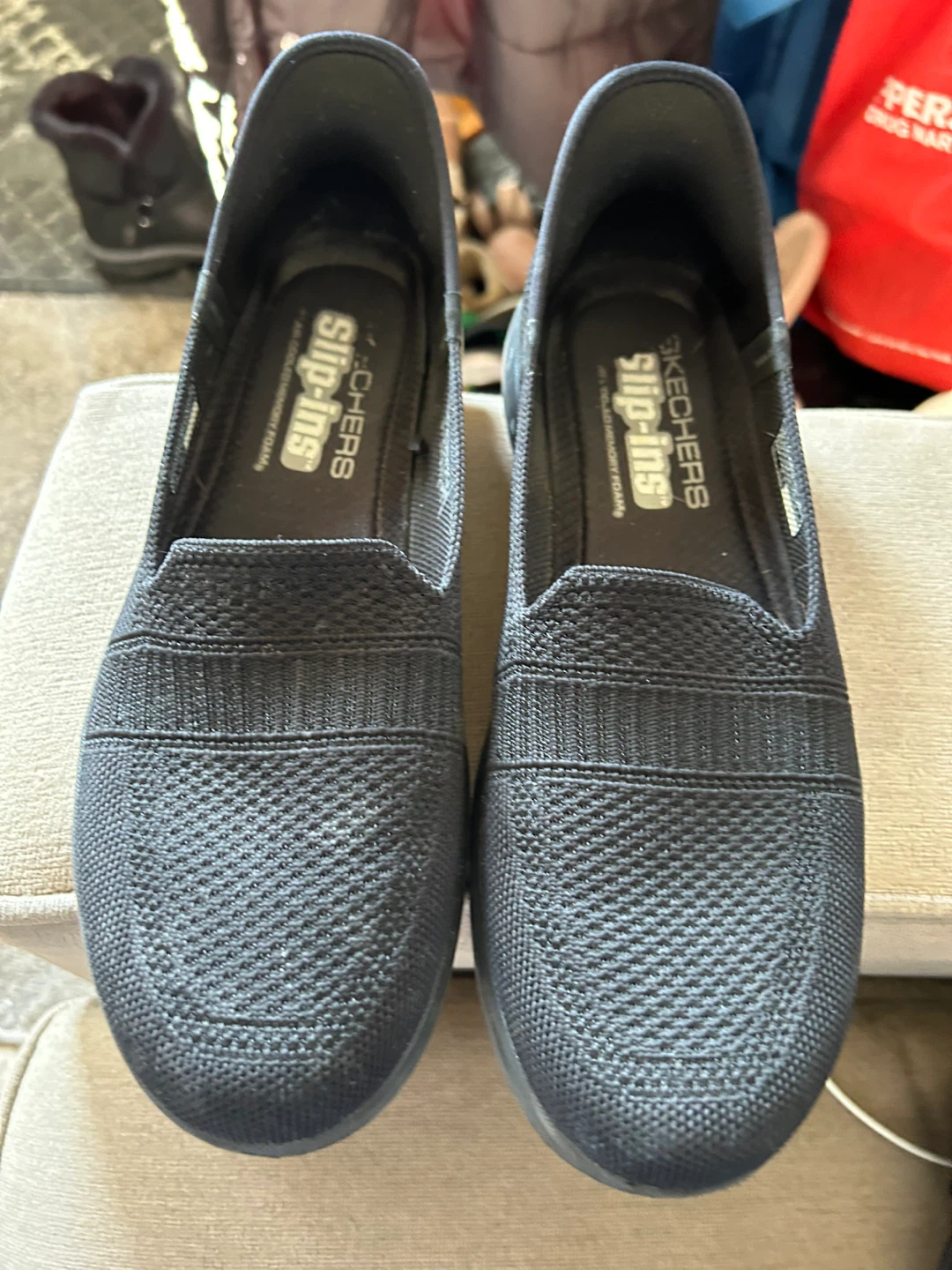 Skechers Slip-Ins "Hands Free" Women's Shoes Size 9 Black - photo 2