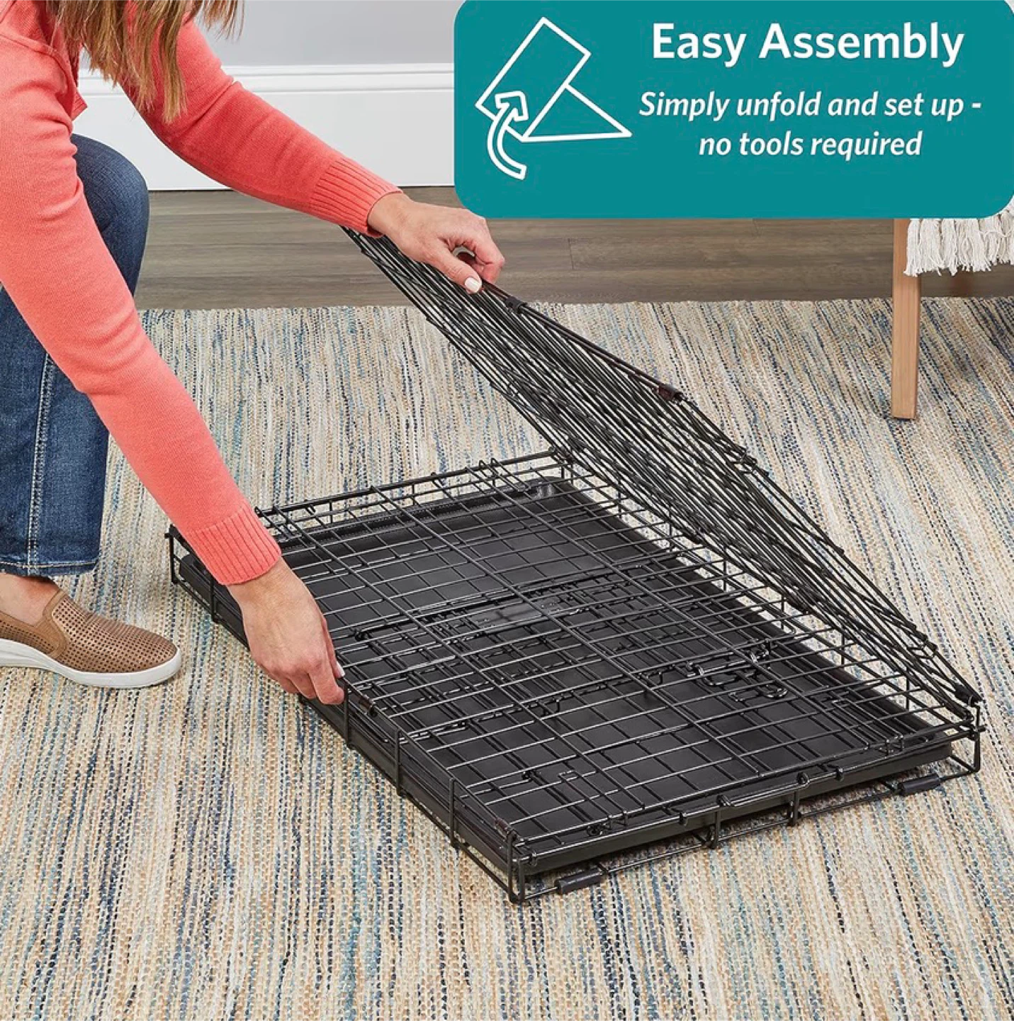 MidWest iCrate Folding Dog Crate - photo 4