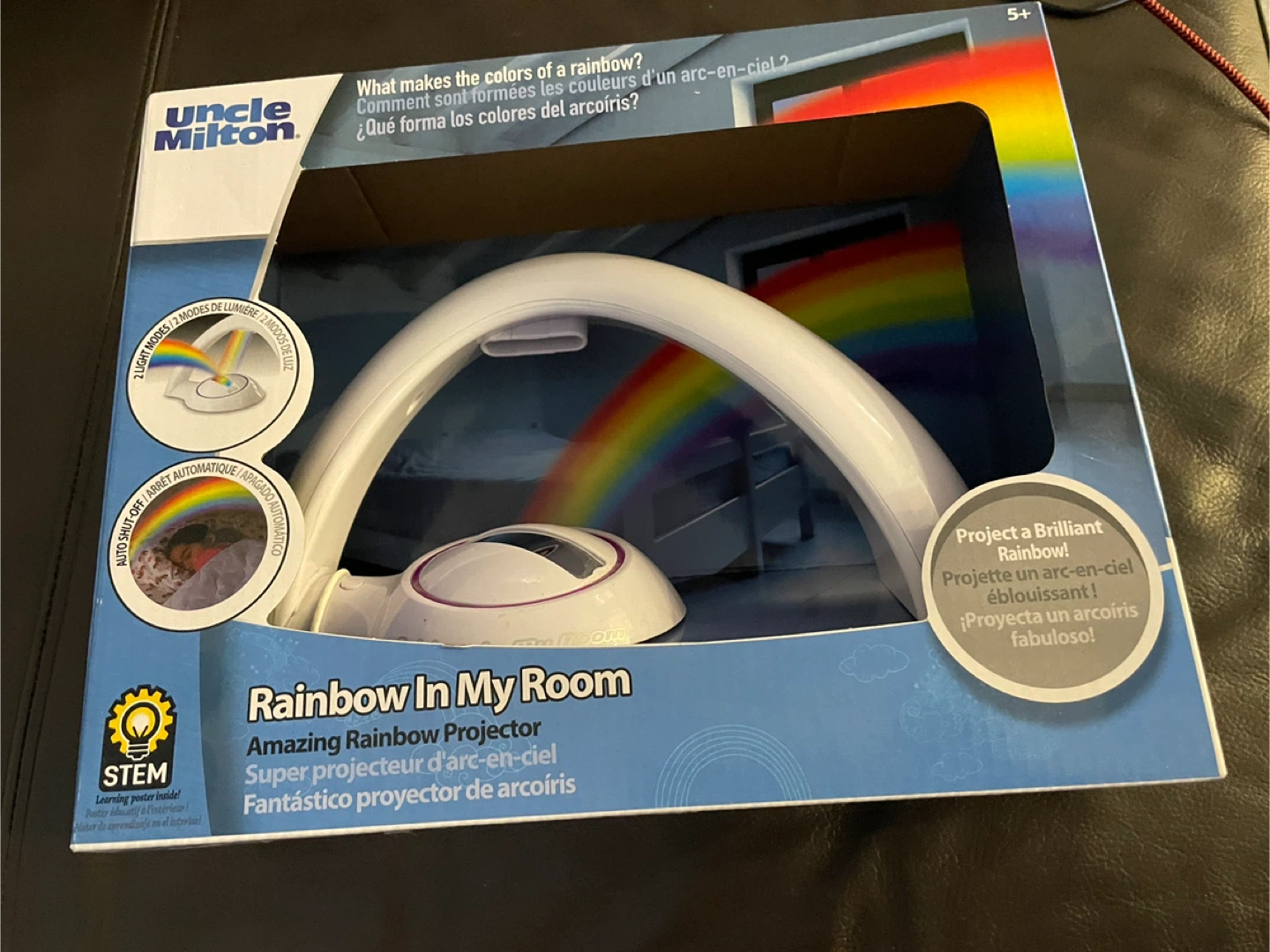 Uncle Milton Rainbow In My Room Amazing Rainbow Projector