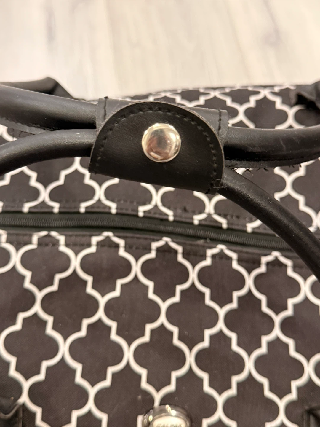 CALPAK Duffel Bag - Black and White Pattern - photo 3