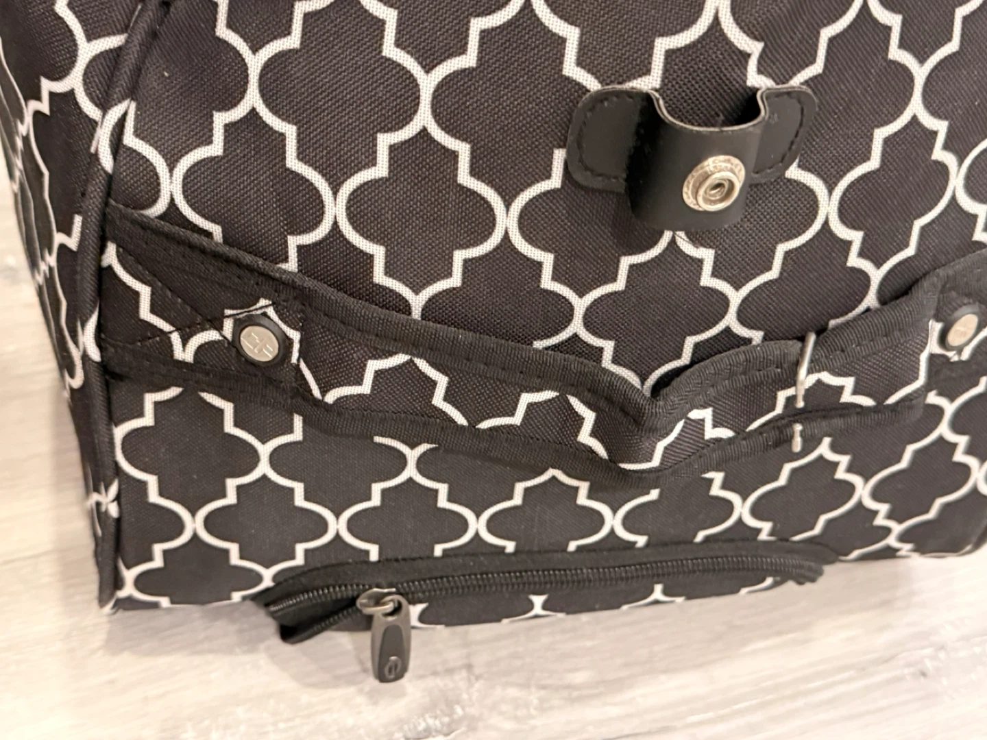 CALPAK Duffel Bag - Black and White Pattern - photo 4