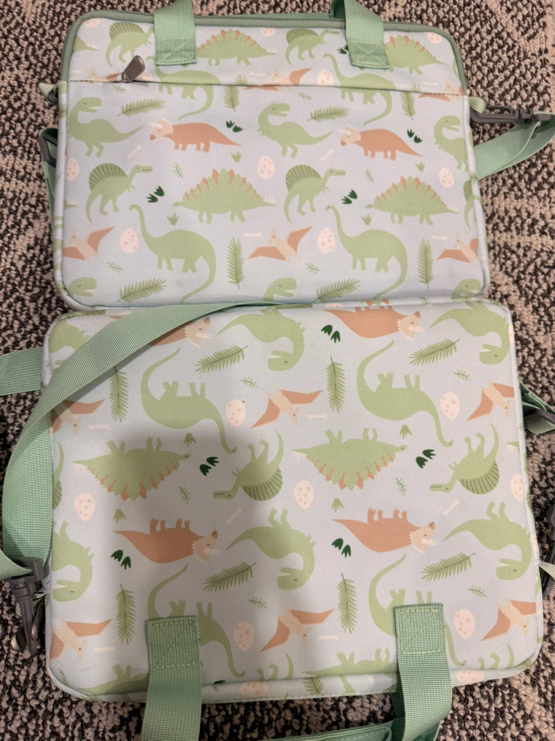 Dinosaur Print Lunch Bags (Set of 2) - photo 2