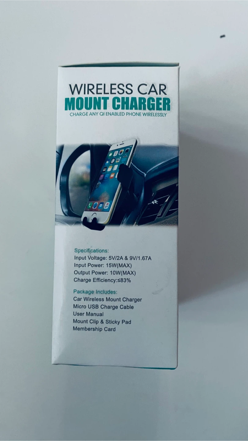 Wireless Car Mount Charger - photo 2