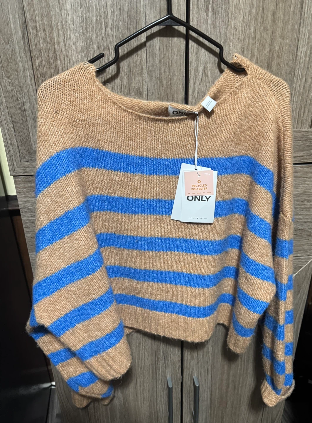 ONLY Striped Recycled Polyester Sweater
