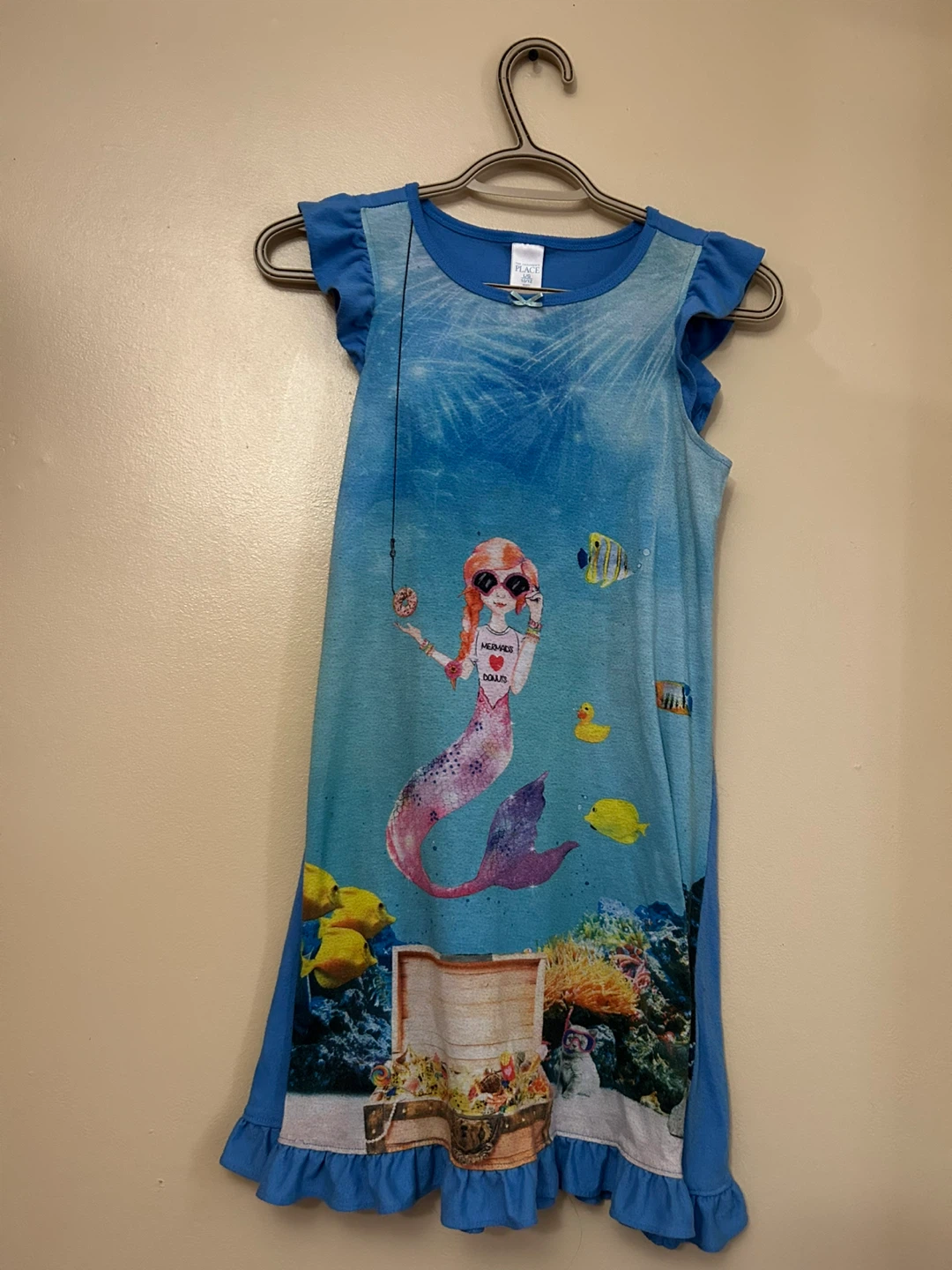 Under the Sea Blue nightie size 10/12