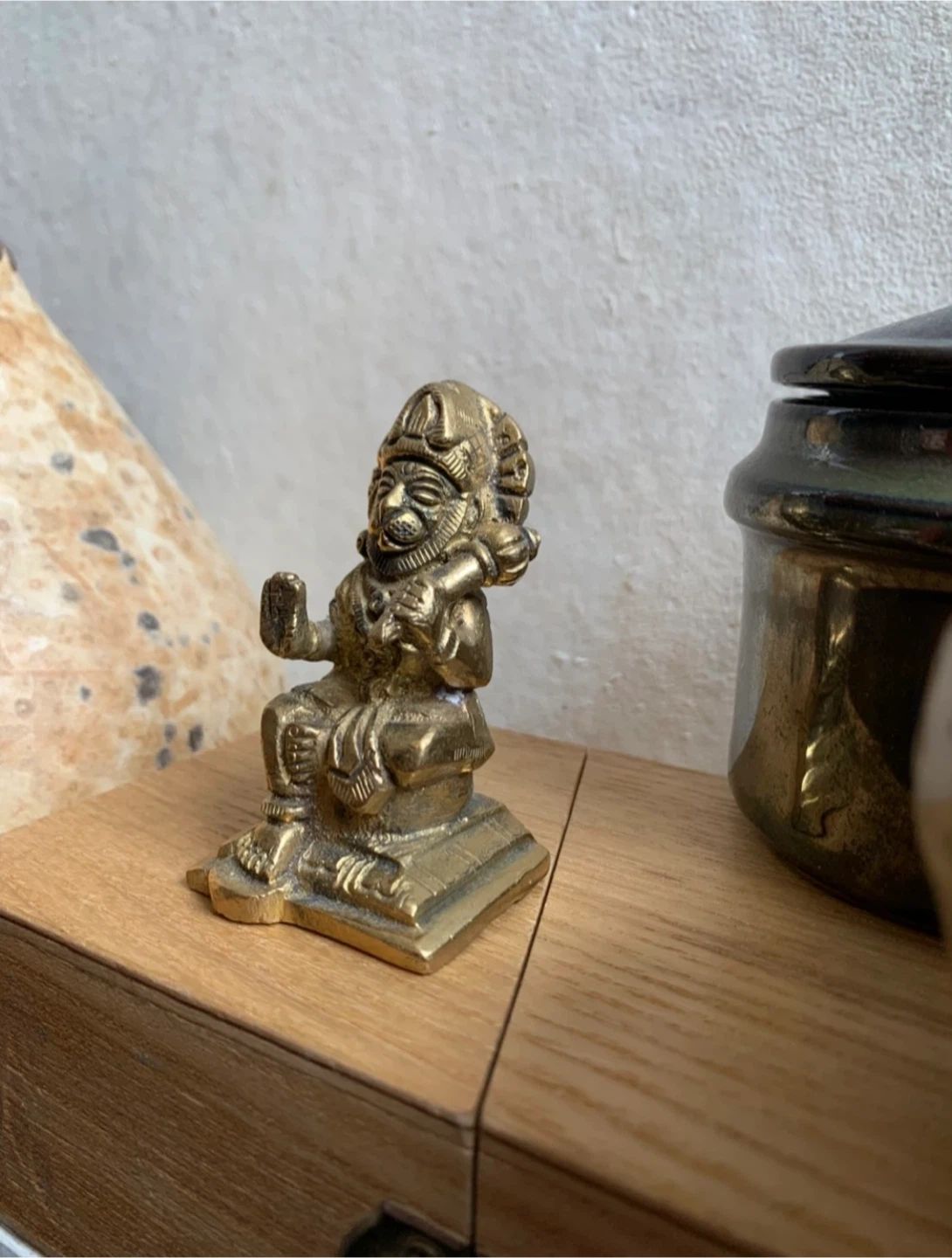 Brass Figurine of Hanuman - photo 4