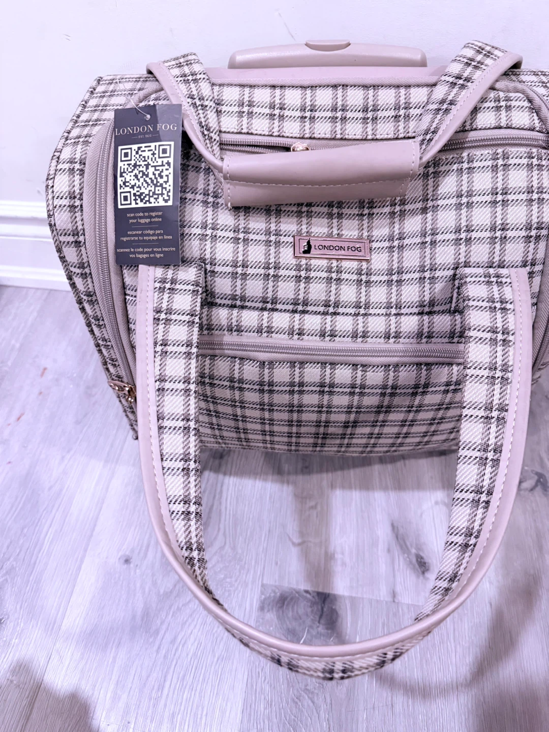 London Fog Under Seat Bag