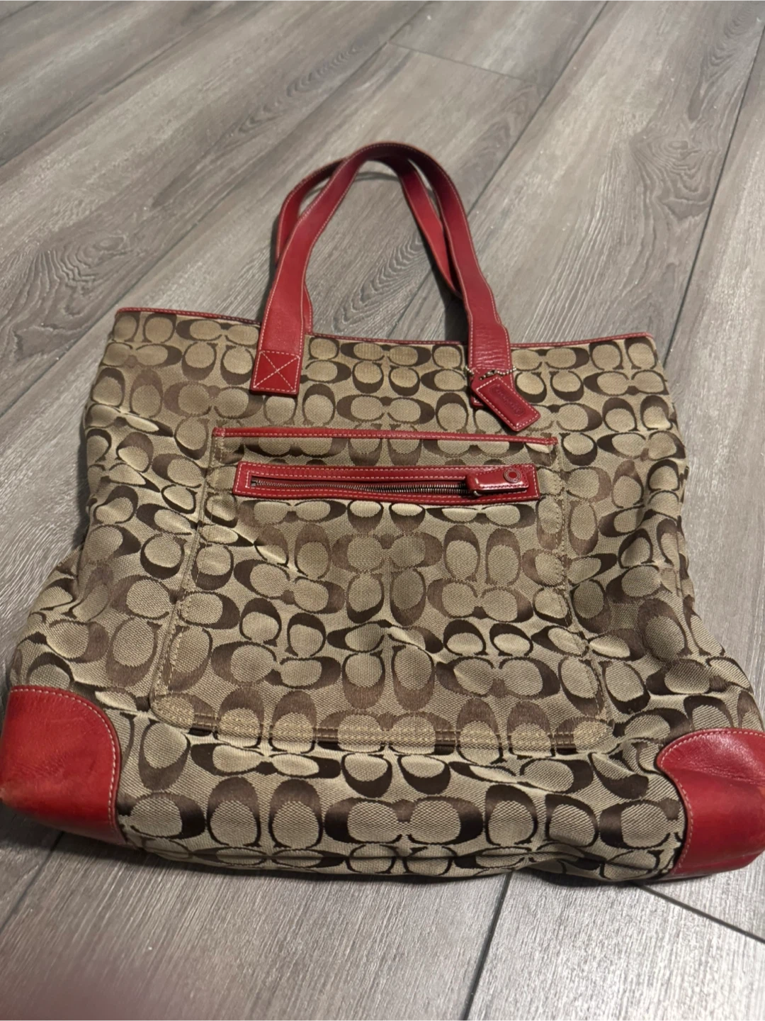 Coach Signature C Monogram Tote Bag - photo 3