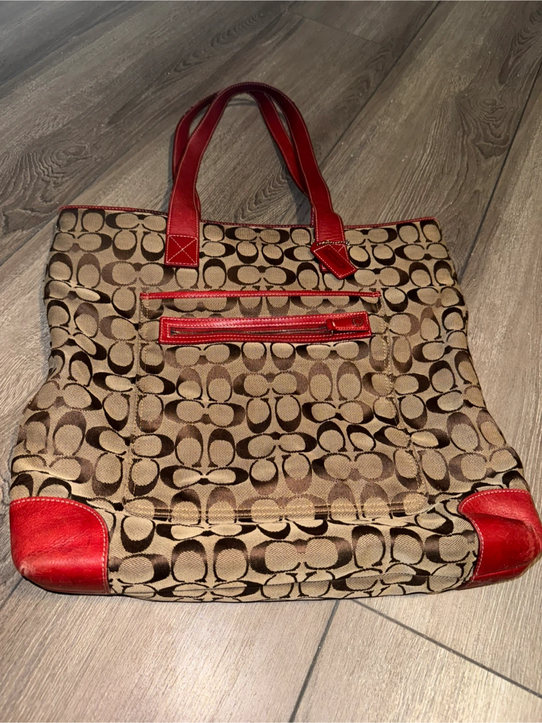 Coach Signature C Monogram Tote Bag - photo 5