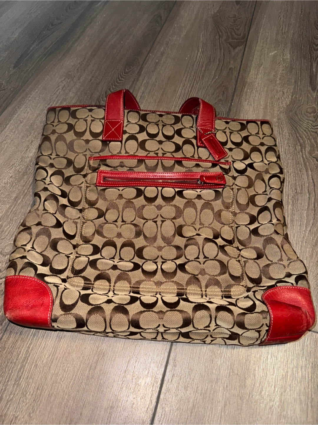 Coach Signature C Monogram Tote Bag - photo 4