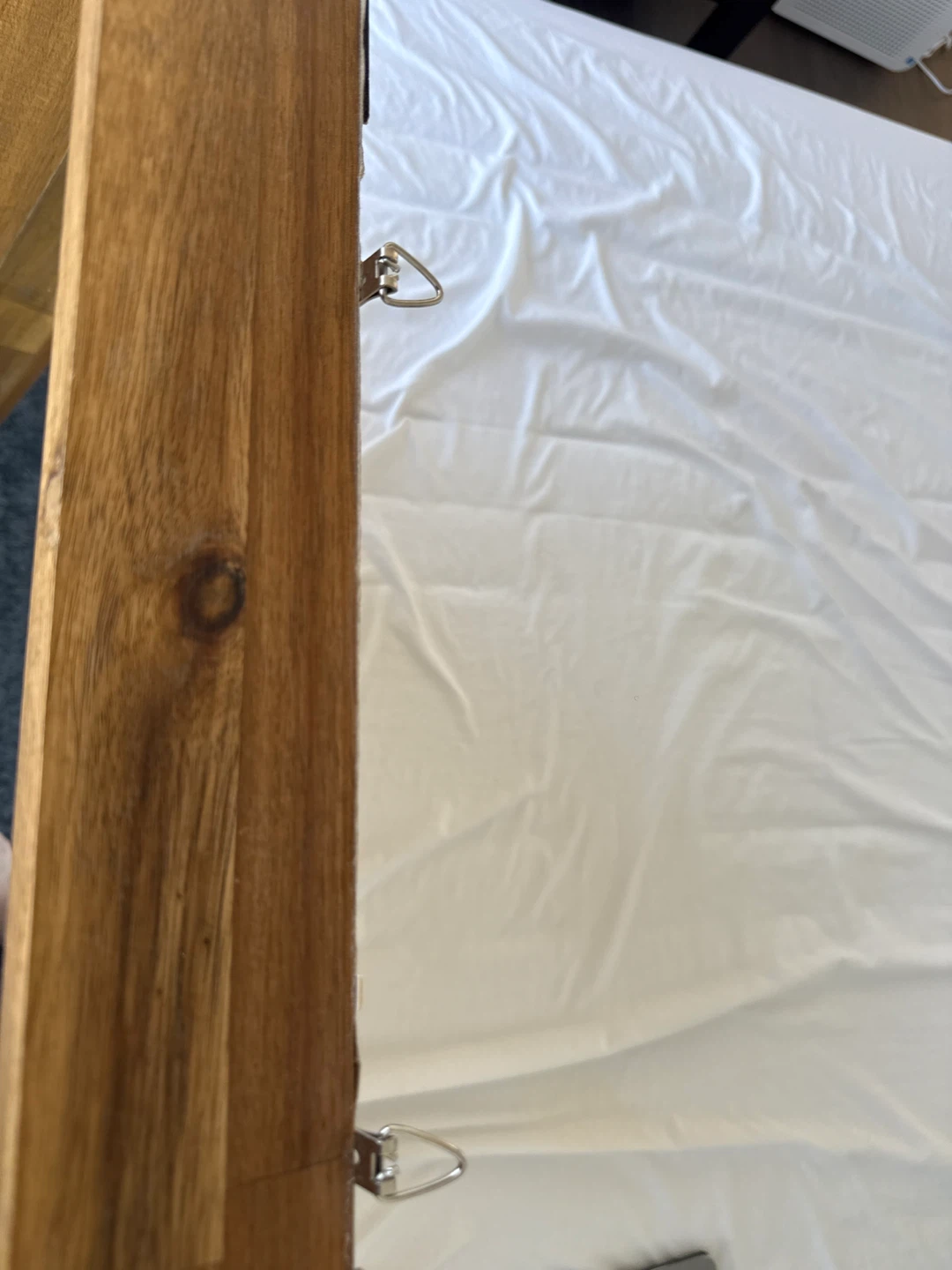 24x36 Hanging Wood Mirror - photo 2