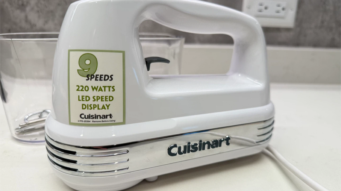 Cuisinart 9-Speed Hand Mixer with Storage Case - photo 2