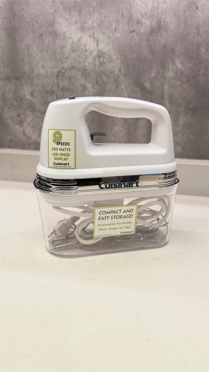 Cuisinart 9-Speed Hand Mixer with Storage Case