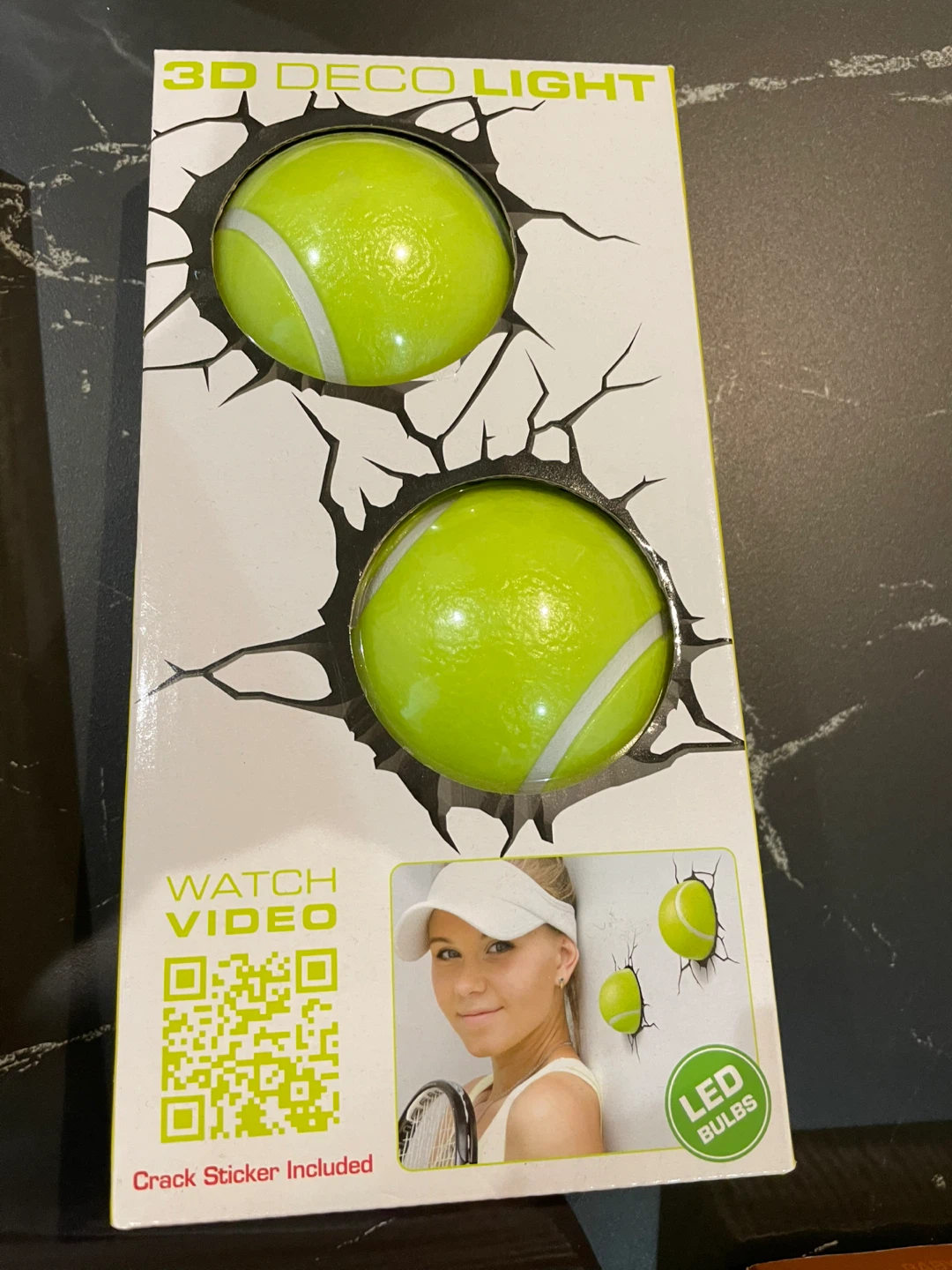 Five sport ball 3D Deco Lights