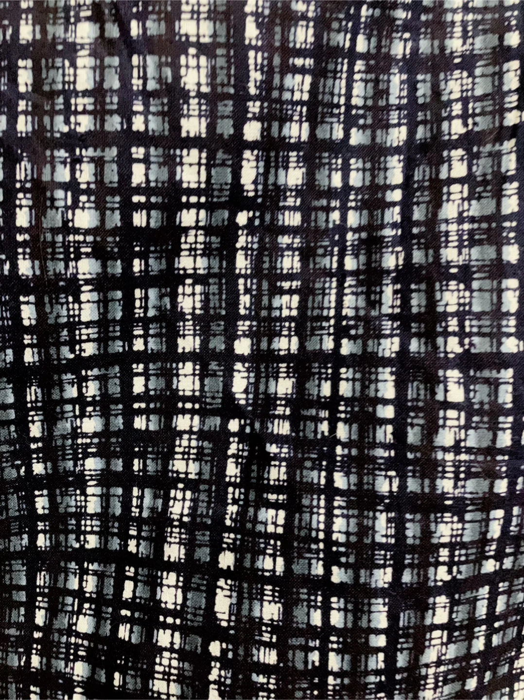 Navy and White Plaid men’s yukata only - photo 2