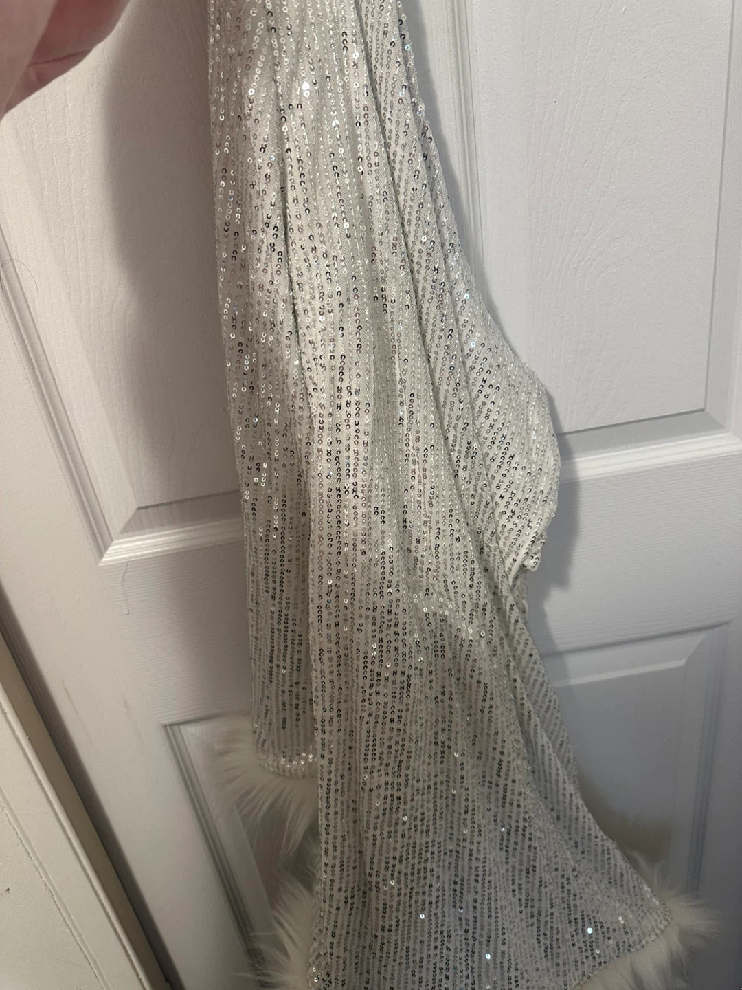 Sequin One Shoulder Mini Dress - photo 2