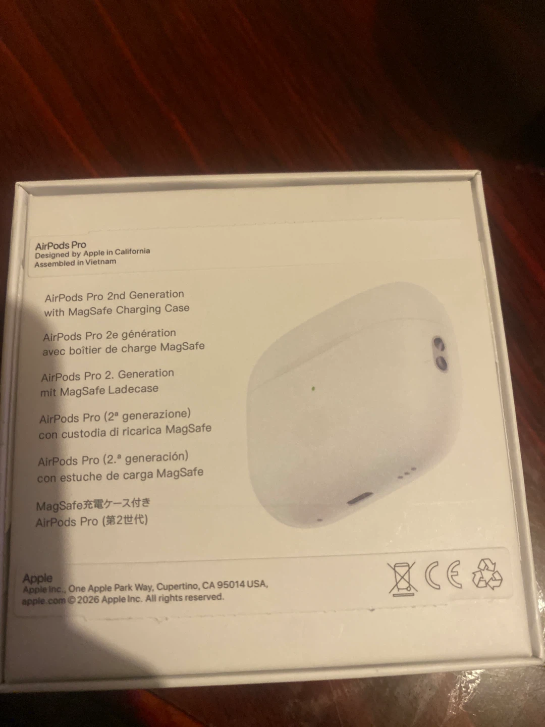 Apple AirPods Pro (2nd Gen) with MagSafe Charging Case - photo 2