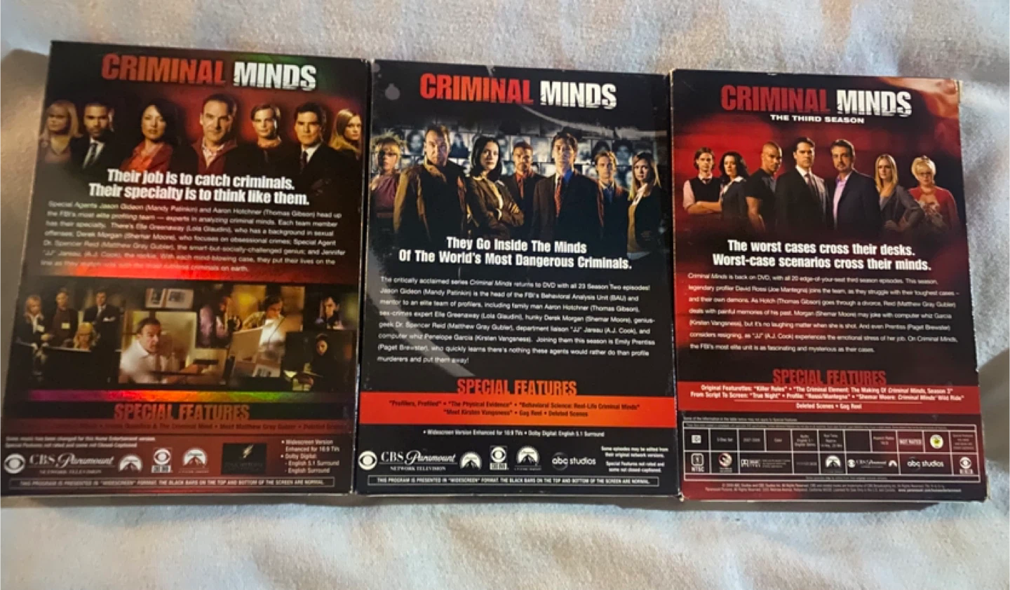 Criminal minds season 1-3 - photo 2